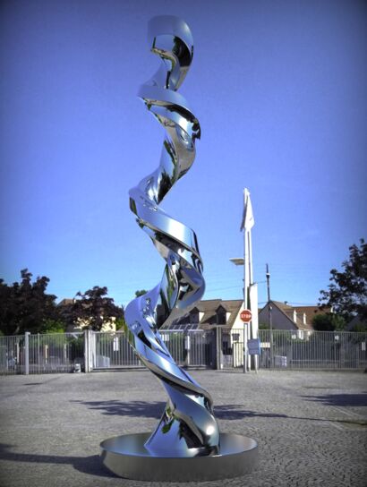 Continuum#8 - A Sculpture & Installation Artwork by Daniel Kei Wo